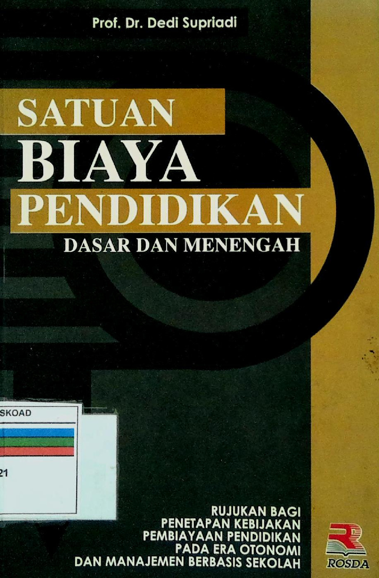 Satuan Biaya Pendidikan Dasar Menengah